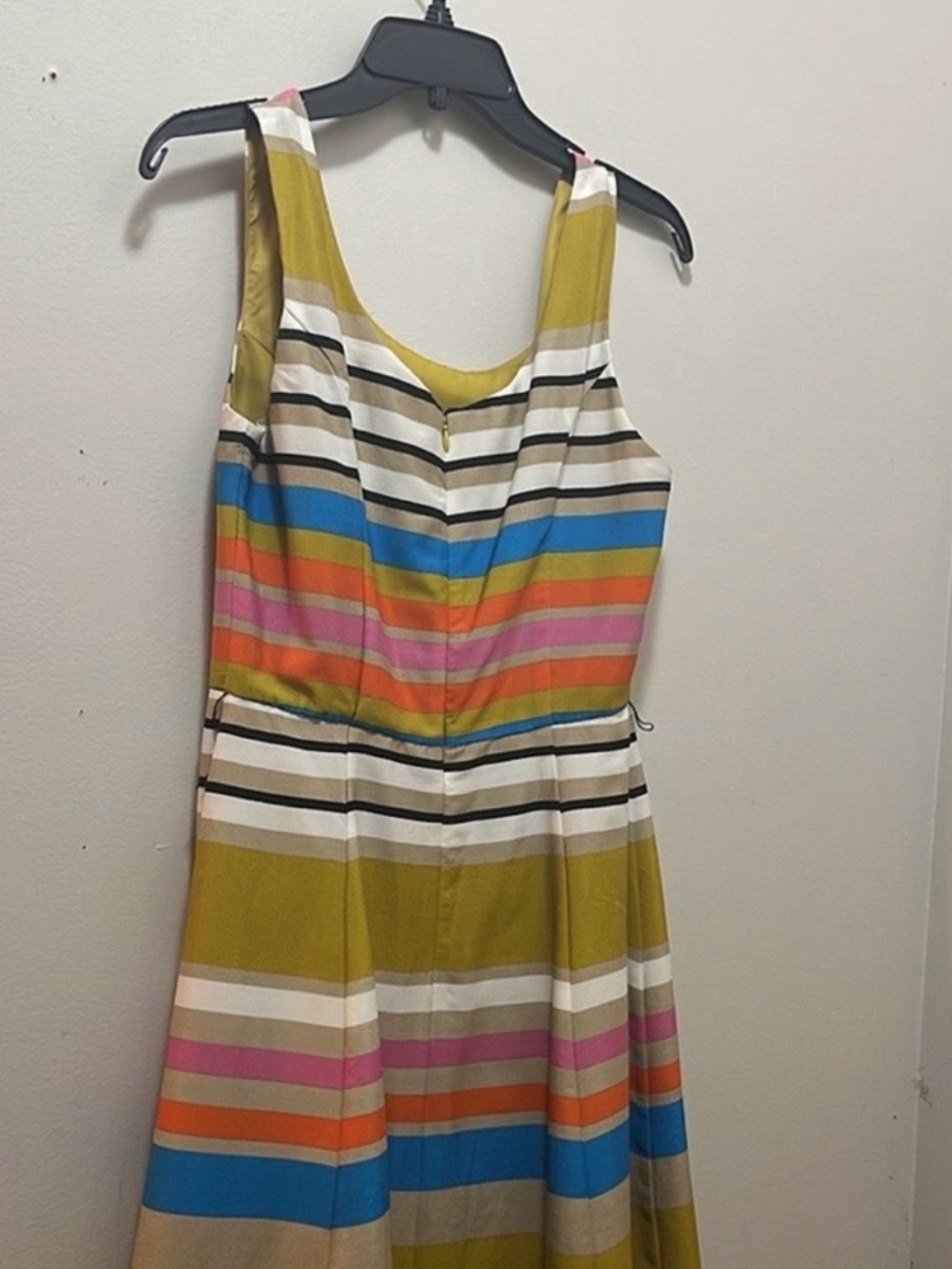 Annalee + Hope Colorful Striped Midi Dress